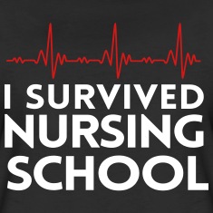 I-survived-nursing-school-Women-s-T-Shirts